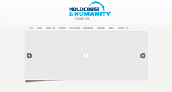 Desktop Screenshot of holocaustandhumanity.org